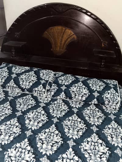 Bed For Sale Length 6ft Width 5ft With Mattress - Excellent Condition