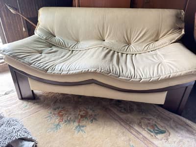 Sofa solid wood