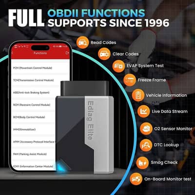 KINGBOLEN EDIAG Elite OBD2 Scanner Lifetime Update 03020062817