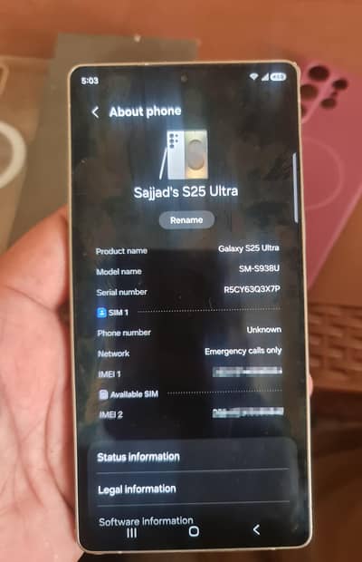 Samsung s25 ultra non PTA