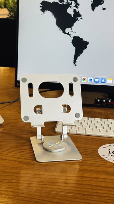Aluminum Multi-Device Stand – Suitable for iPad, iPhone & MacBook
