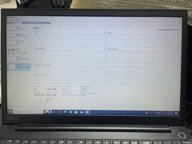 Thinkpad E15 i7 10th generation 1