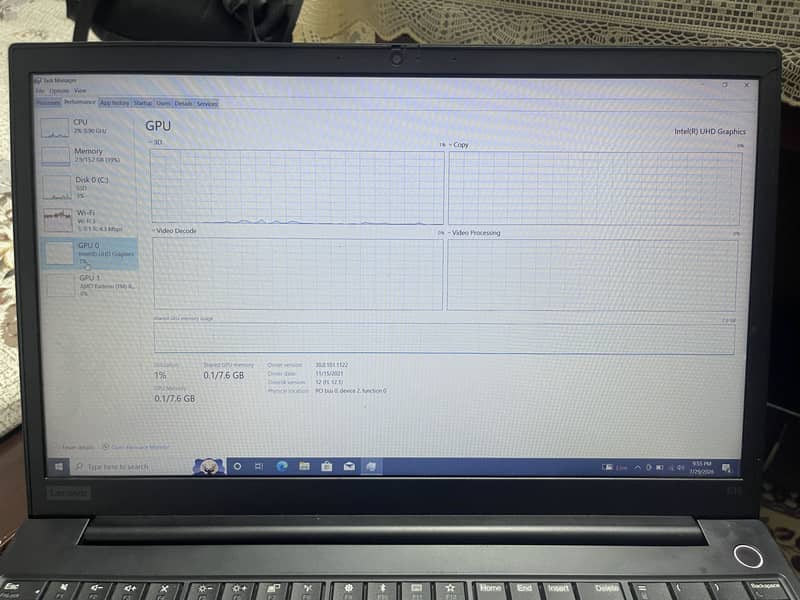 Thinkpad E15 i7 10th generation 2