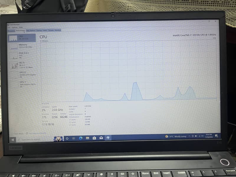 Thinkpad E15 i7 10th generation 6