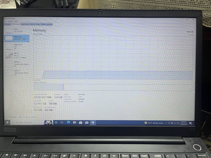 Thinkpad E15 i7 10th generation 7