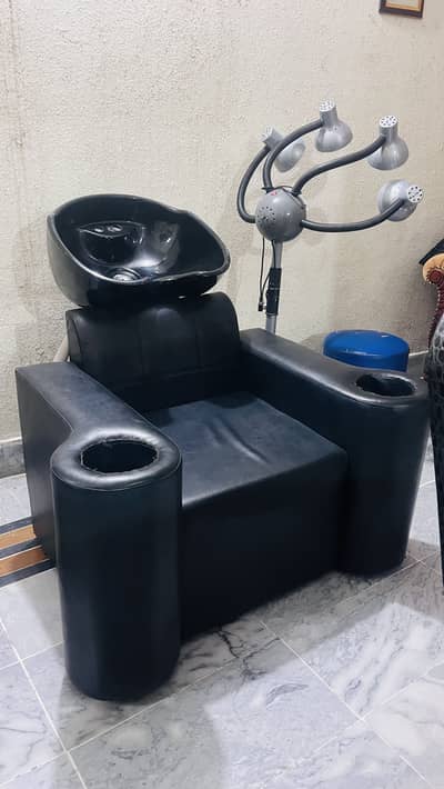 2-in-1 Salon Mani Pedi Sofa with Washing Unit