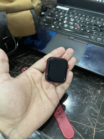 Apple watch series 7 product Red