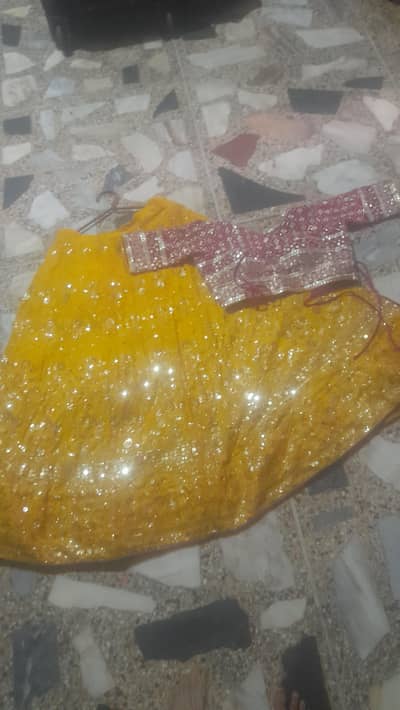 Designer Bridal Lehenga with Blouse – Excellent Condition