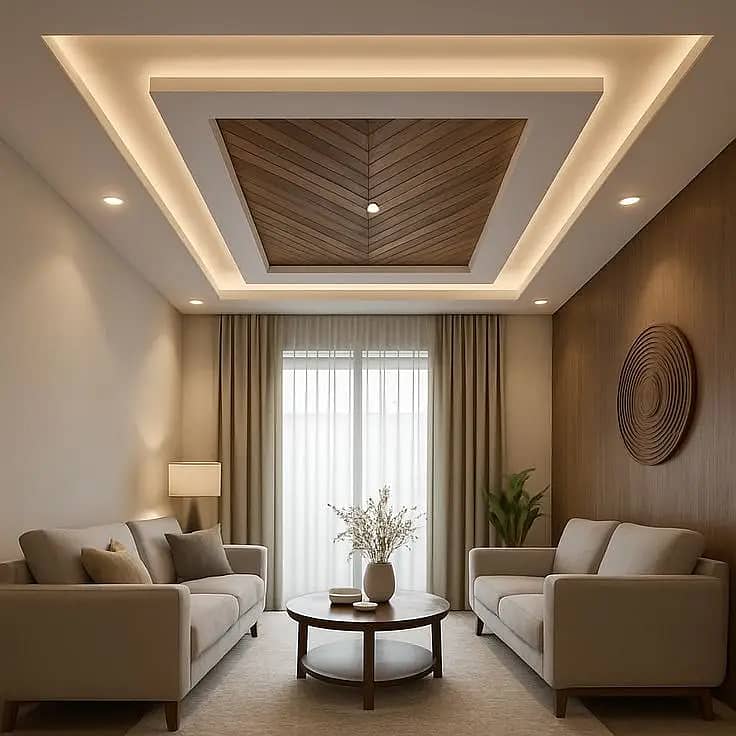 false ceiling/pop ceiling/pvc ceiling/gypsum ceiling/dumpa ceiling 12