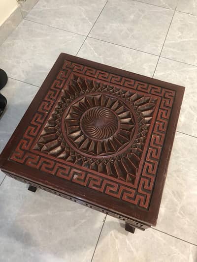 wooden table