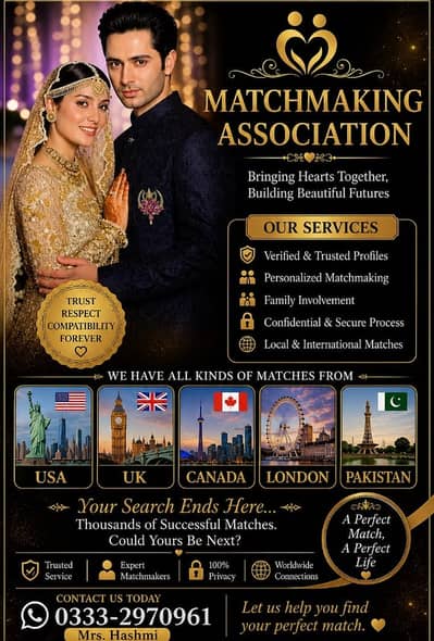 Marriage Bureau , Online Rishta Services , Abroad Proposals