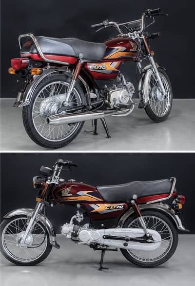 CD 70 bike