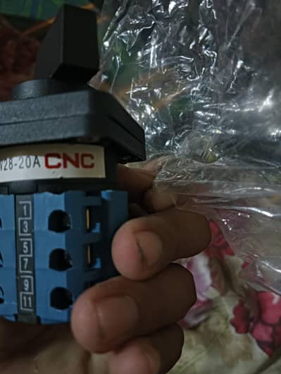 CNC 20A Rotary Changover Switch/Breaker