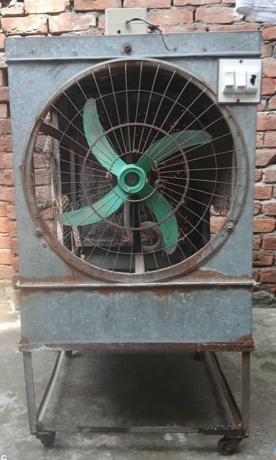 12V Air Cooler with Heavy Duty Power Supply, Stand & Solar Compatible