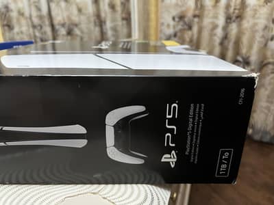 PS 5 slim digital edition 1 tb like new