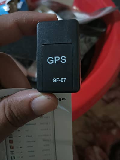 GPS Tracker GF-07 Black Portable Pet & Car Locator