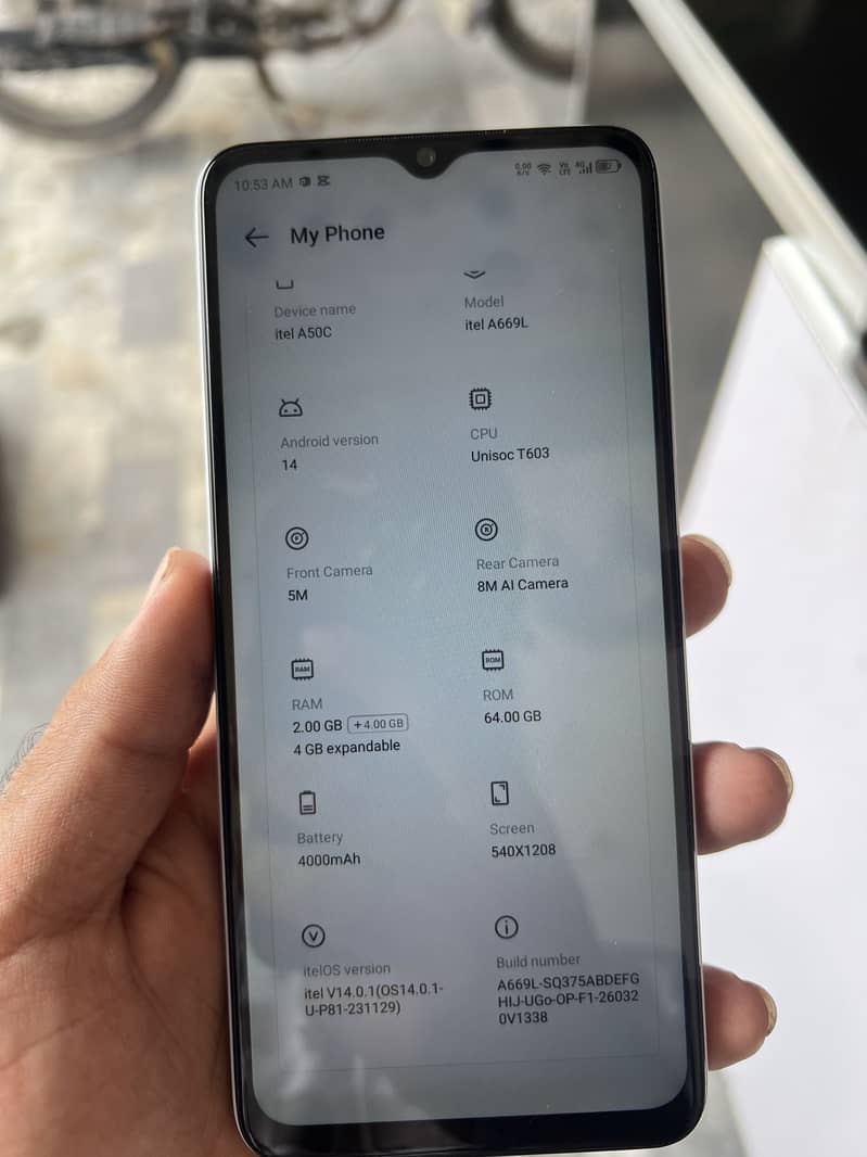 Itel A50C 1