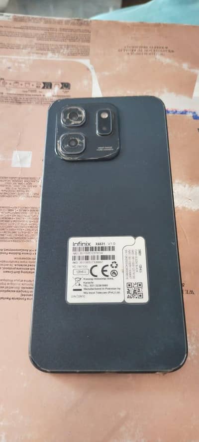 Infinix Hot 50i full box 6 plus 6 128 candesan 10 by 10 excihange