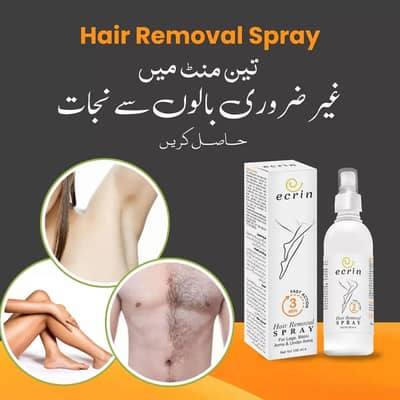 Hair removal spray