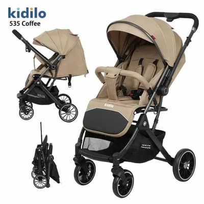 Kidilo Travel Trolley Folding Stroller Cabin Pram 535