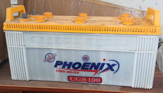 Phoenix Battery UGS 190 (21 Plates) - Excellent Condition!