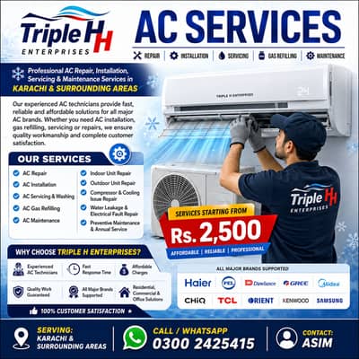AC Repair | AC Installation | AC Service Gas Filling | Maintenance