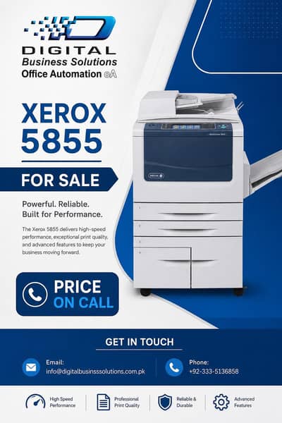 Xerox Work centre 5855 Multifunction Printer/ Photocopier