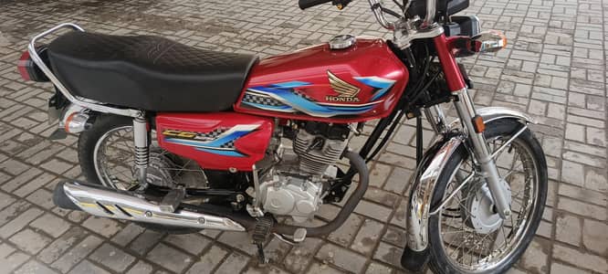 Honda 125 cg 2024 by 2025 model lush bike