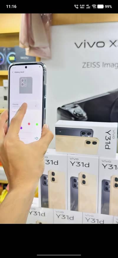 Vivo Y31d 8+8 gb ram 128 gb rom