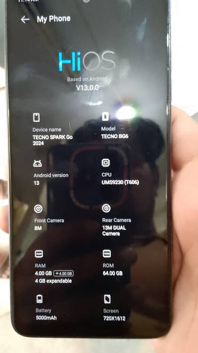 Tecno Spark Go 2024 (4+4GB RAM / 64GB)