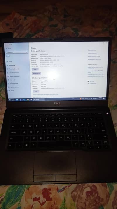 Dell laptop i7 8th generation windows 10 latitude 7300