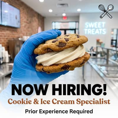 Cookie and Ice Cream Specialist