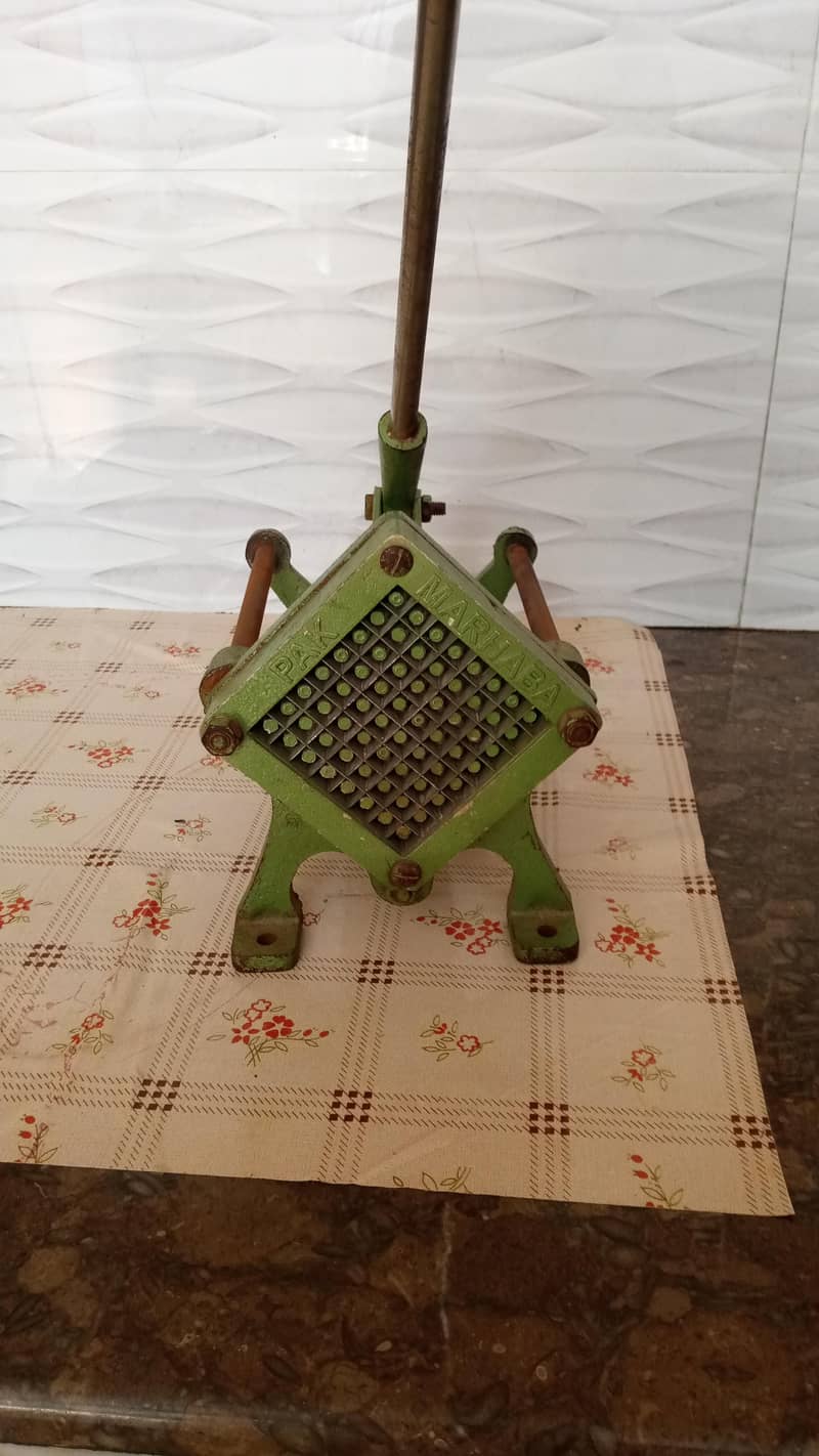 Fries cutting machine 1