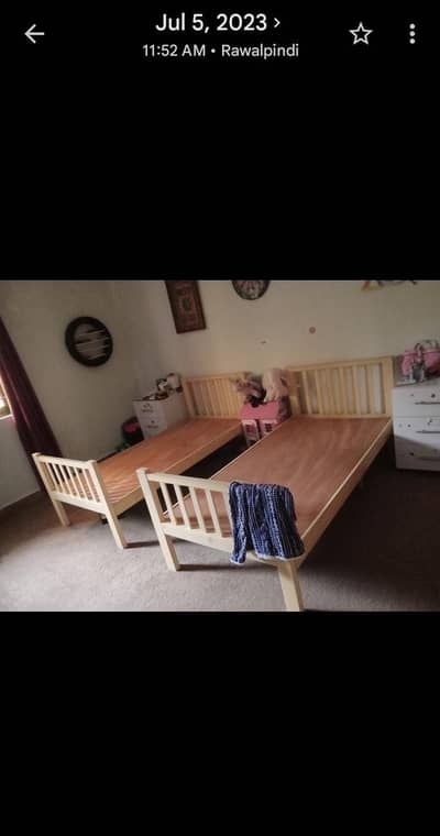 Single beds for kids . condition like new.