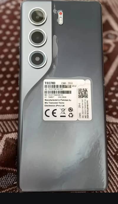 Tecno CAMON 40 Pro /  03068519703