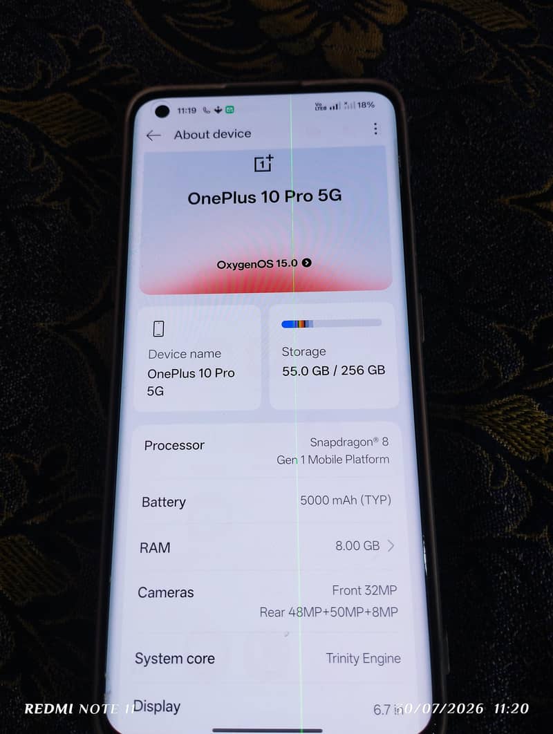 One Plus 10 Pro 8