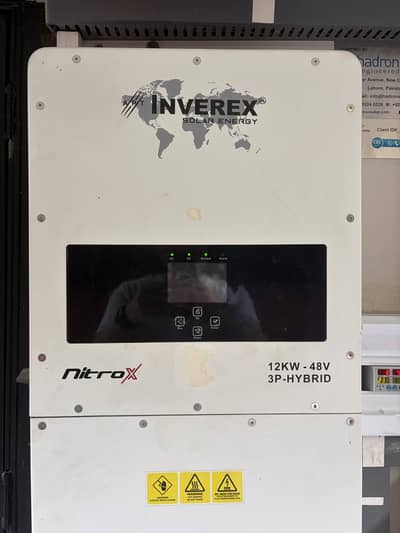 Inverex NitroX 12kW 3-Phase Hybrid Inverter