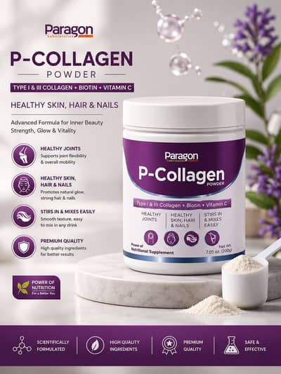 Paragon P-Collagen Powder with Biotin & Vitamin C – 200g