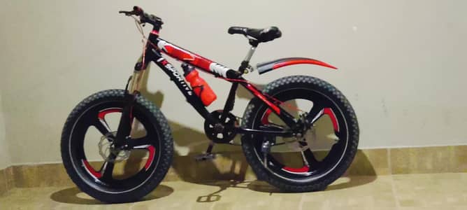 TX SPORTS 20" Fat Bike - Black/Red* Excellent Condition  For Sale.