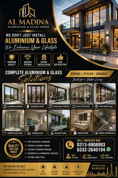 Al Madina Aluminium & Glass Work
