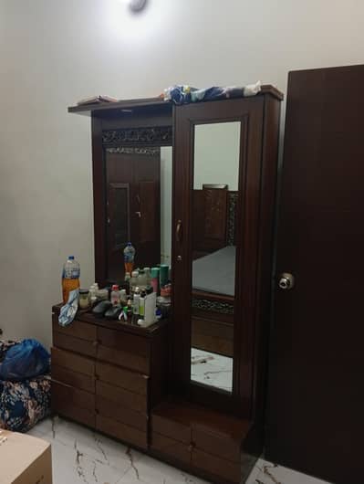 walnut bedroom set