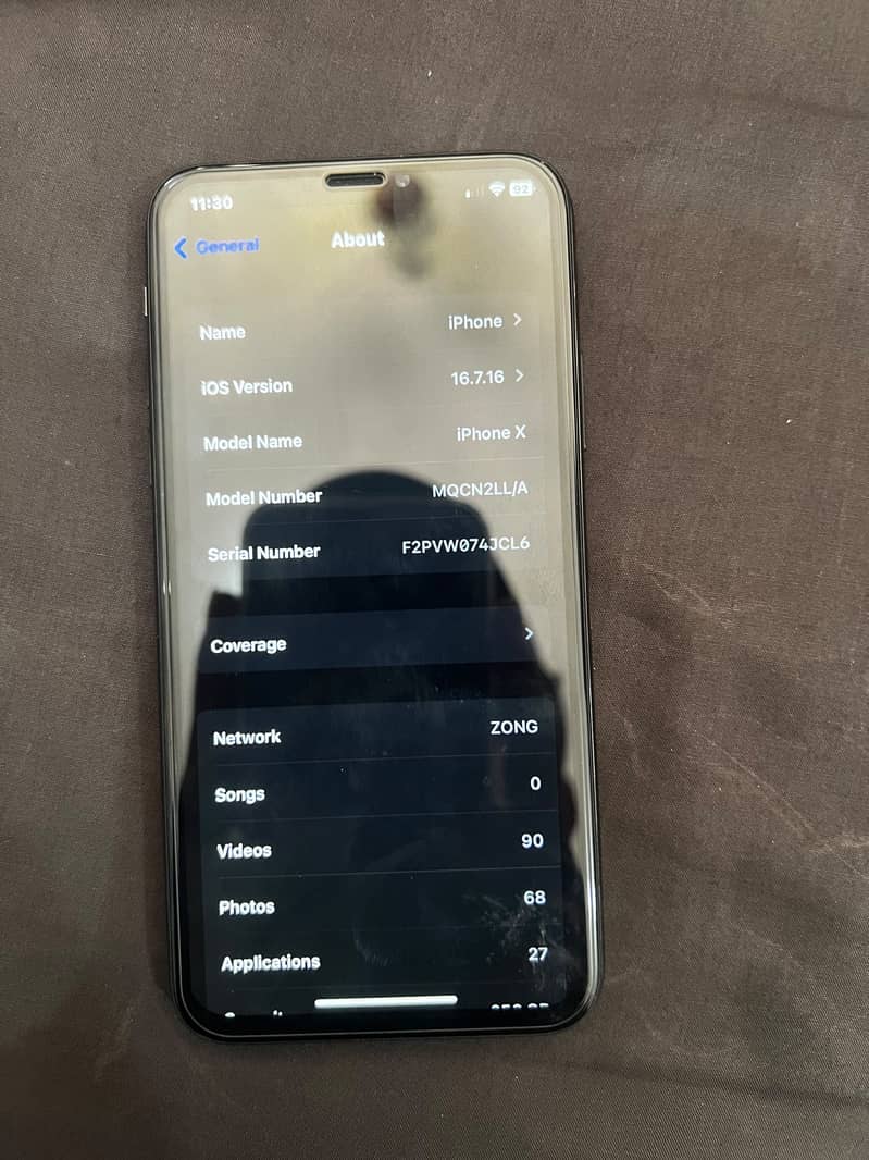 Apple iPhone X 8