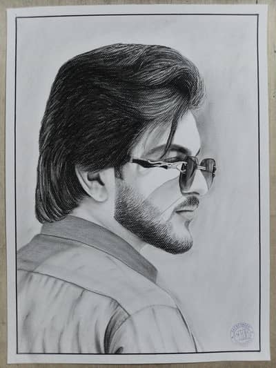 customized sketch portrait