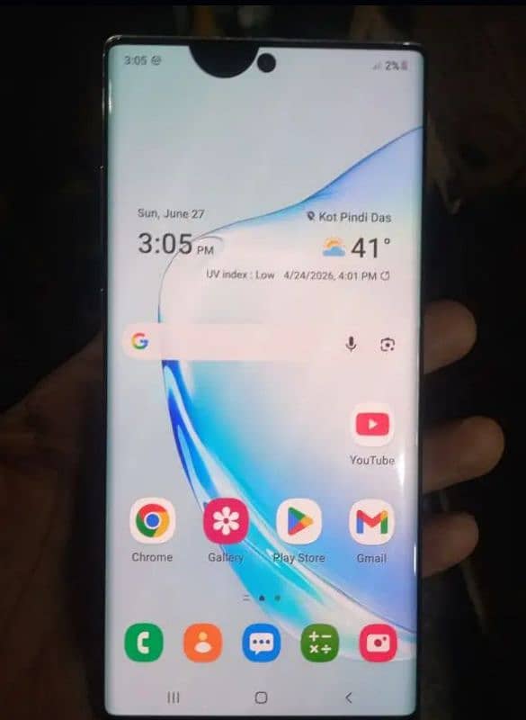 Samsung note 10 plus (duel sim) 0
