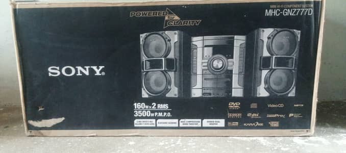 Sony MHC-GNZ777D Original brand New Box Pack-Never used