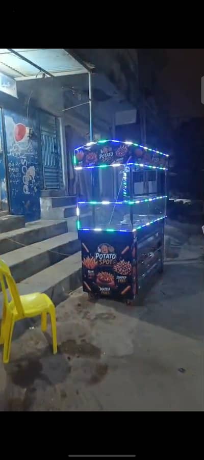 New counter h 22 cuj ma bana howa h complete saman k sath h