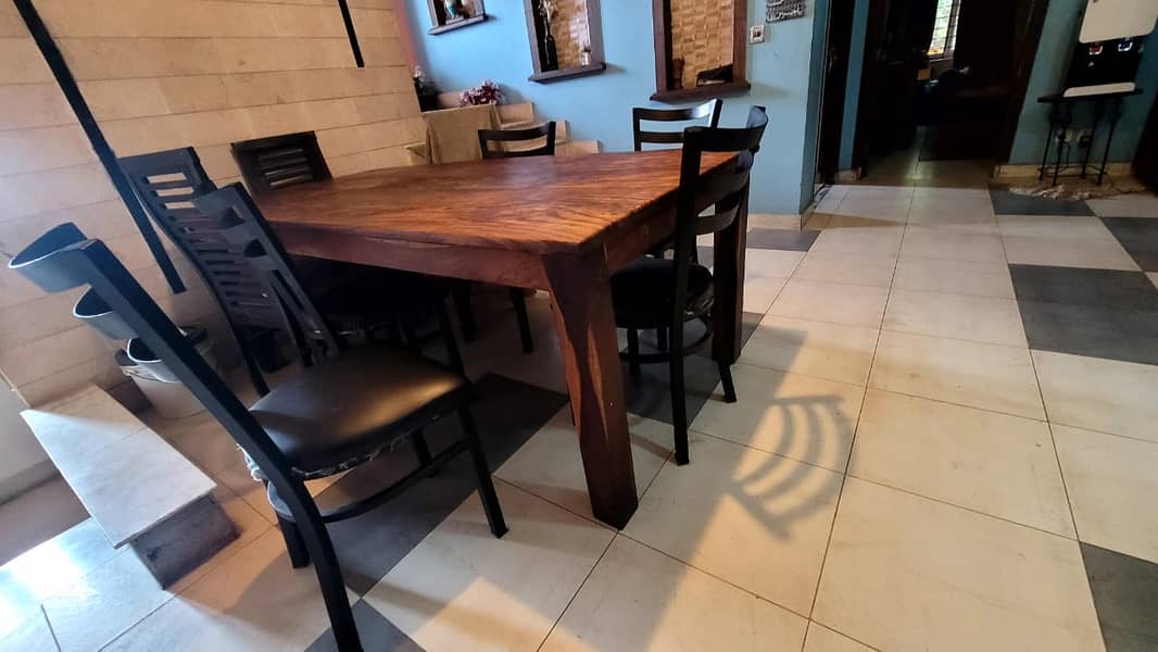 solid wood table 4