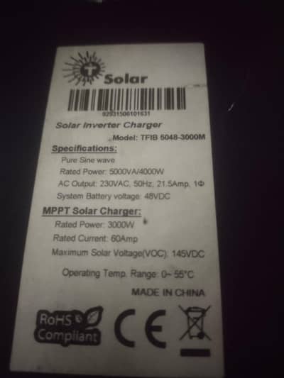 solar invrtor charjar