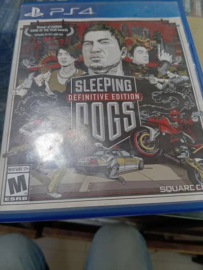 PS4 dvd (Sleeping dogs)
