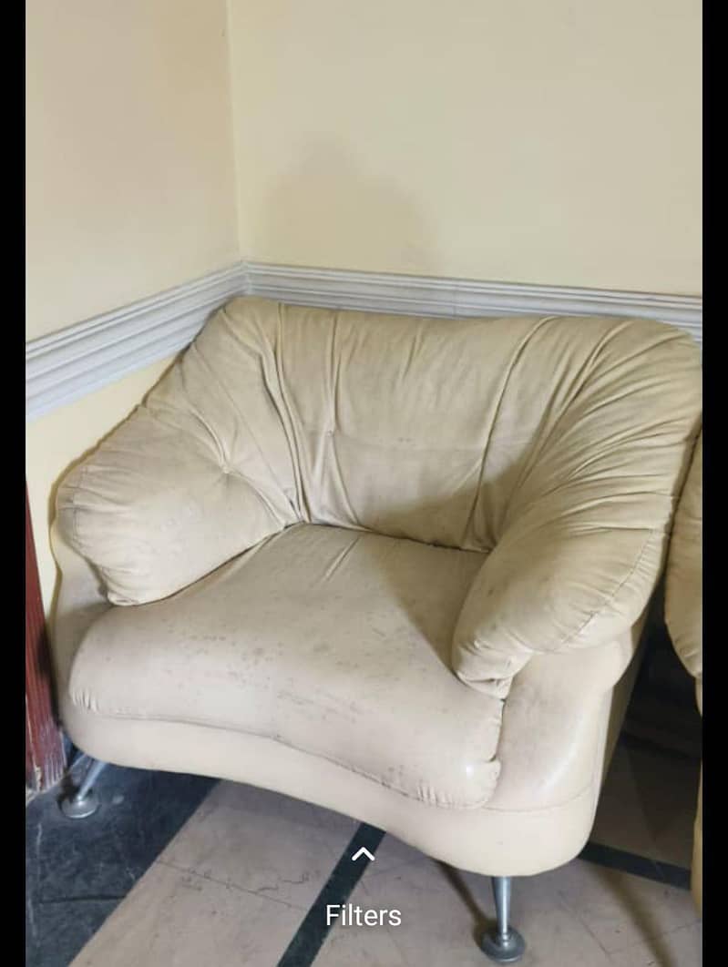 Fancy Sofa Set | Leather Sofa Set 3
